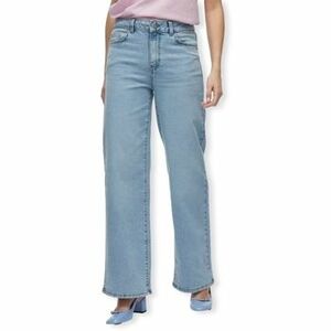 Egyenes szárú farmerek Vila Emma Wide Jeans - Light Blue Denim kép