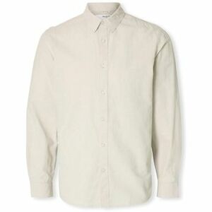 Hosszú ujjú ingek Selected Noos Slim-Sun Shirt - Pure Cashmere kép