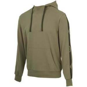 Pulóverek Emporio Armani Lounge Woven Tape Hooded Sweatshirt Khaki Green kép