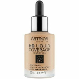 Alapozók Catrice HD Coverage Liquid Foundation - 32 Nude Beige kép