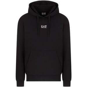 Pulóverek Ea7 Emporio Armani Core Identity Hooded Sweatshirt Black kép