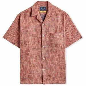 Hosszú ujjú ingek Portuguese Flannel Summer Boucle Shirt - Grape kép