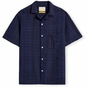 Hosszú ujjú ingek Portuguese Flannel Crupao Shirt - Navy kép