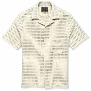 Hosszú ujjú ingek Portuguese Flannel Drove Knit Shirt - Offwhite kép