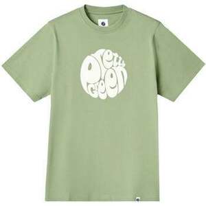 Pólók / Galléros Pólók Pretty Green Gillespie Logo T-Shirt Light Green kép