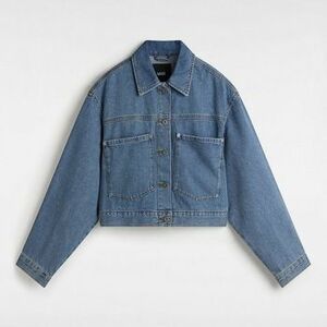 Bőrkabátok Vans RAYNES DENIM CROP JACK kép