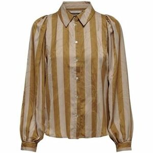 Blúzok La Strada Shirt Atina L/S - Golden kép