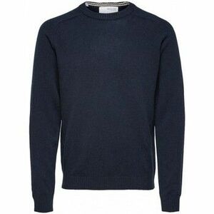 Pulóverek Selected Wool Jumper New Coban - Sky Captain Kelp kép