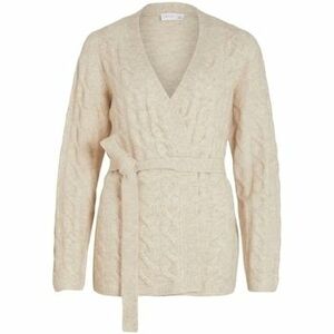 Kabátok Vila Cardigan Ella L/S - Super Light Natural Melange kép