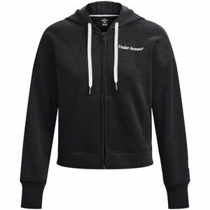 Melegítő kabátok Under Armour Essential Fleece Script FZ Hoodie kép