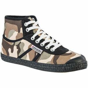 Divat edzőcipők Kawasaki Camo Canvas Boot K202418 8885 Various Brown kép