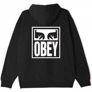 Pulóverek Obey eyes icon hood kép