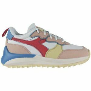 Divat edzőcipők Diadora 501.178305 01 C9868 White/Evening sand/Hot co kép