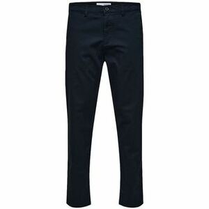 Nadrágok Selected Noos Slim Tape New Miles Pants - Dark Sapphire kép