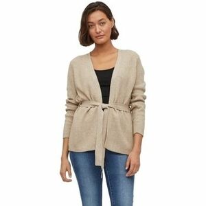 Kabátok Vila Ril Cardigan L/S - Natural Melange kép