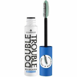 Szempillaspirálok Essence Double Trouble Waterproof Mascara - Extra Black kép