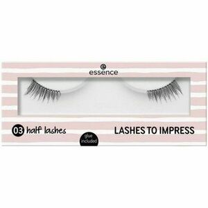 Szemápolási és smink kiegészítők Essence False Eyelashes Lashes To Impress - 03 Half Lashes kép