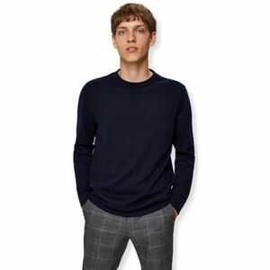 Pulóverek Selected Noos Berg Crew Knit - Navy Blazer kép