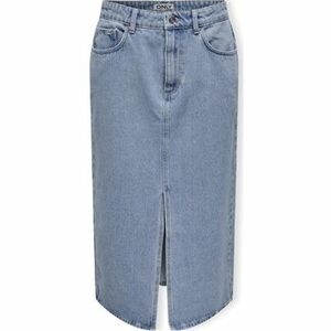 Szoknyák Only Noos Bianca Midi Skirt - Light Blue Denim kép