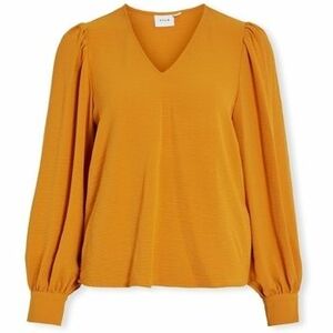 Blúzok Vila Top Gaja L/S - Inca Gold kép