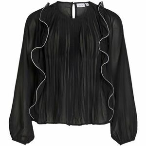 Blúzok Vila Top Metina L/S - Black kép