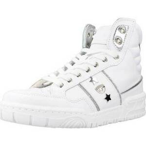 Divat edzőcipők Chiara Ferragni SNE CF1 HIGH WHITE LEATH kép