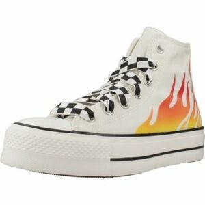 Divat edzőcipők Converse CHUCK TAYLOR ALL STAR LIFT PLATFORM FLAMES kép