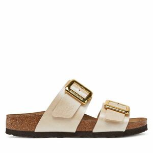 Papucs Birkenstock Sydney Cushion Buckle 1029492 Ekru kép