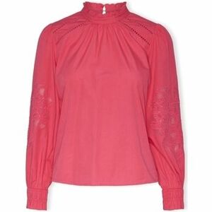 Blúzok Y.a.s YAS Chelle Top L/S - Raspberry Sorbet kép