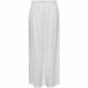 Nadrágok Only Noos Tokyo Linen Trousers - Bright White kép