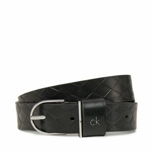 Női öv Calvin Klein Ck Metal Round Buckle 2.5_Braid K60K613152 Fekete kép