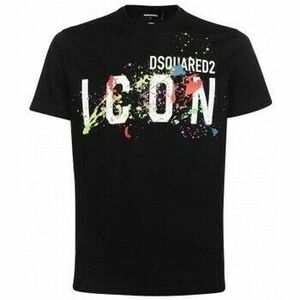 Pulóverek Dsquared T-Shirt Icon Homme noir kép