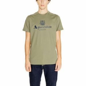 Hosszú ujjú galléros pólók Aquascutum ACTIVE COTTON LOGO T-SHIRT AA_SS23_TS002 kép