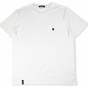 Pólók / Galléros Pólók Organic Monkey Strawberry T-Shirt - White kép