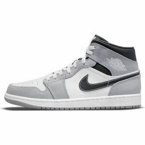 Divat edzőcipők Nike Air Jordan 1 Mid Light Smoke Grey Anthracite (GS) kép