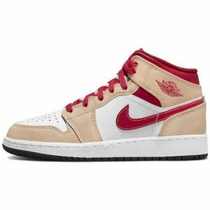 Divat edzőcipők Nike Air Jordan 1 Mid Onyx Curry (GS) kép