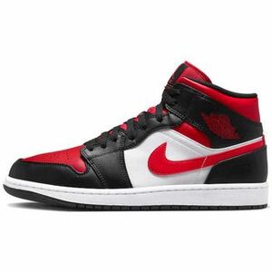 Divat edzőcipők Nike Air Jordan 1 Mid Alternate Bred Toe (GS) kép