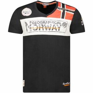 Rövid ujjú pólók Geographical Norway SX1130HGN-Black kép