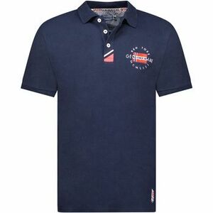 Rövid ujjú galléros pólók Geographical Norway SY1358HGN-Navy kép