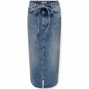 Szoknyák Only Gianna Belted Skirt - Medium Blue Denim kép