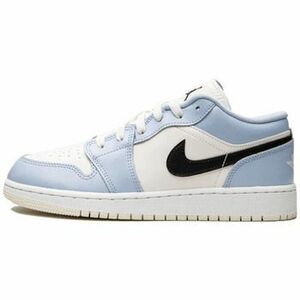 Divat edzőcipők Nike Air Jordan 1 Low Ice Blue Black kép