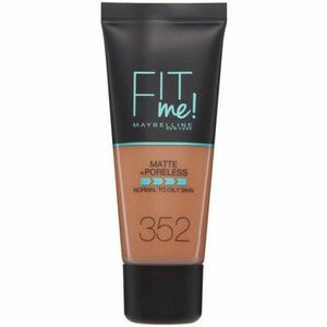 Alapozók Maybelline New York Fit Me Matte Poreless Foundation - 352 Cacao kép