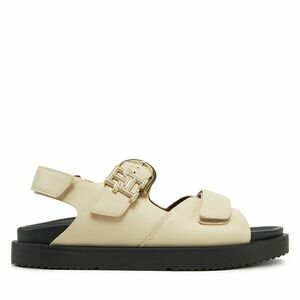 Szandál Tommy Hilfiger Leather Sporty Sandal FW0FW08799 Ekru kép