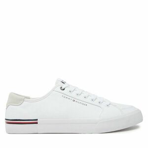 Teniszcipő Tommy Hilfiger Core Corporate Vulc Canvas FM0FM05398 Fehér kép