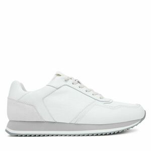 Sportcipők Calvin Klein Low Top Lace Up Lth Mono HM0HM01807 Szürke kép