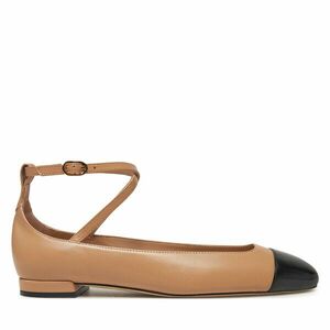 Balerina Stuart Weitzman Eden Atrap Flat SJ720 Bézs kép