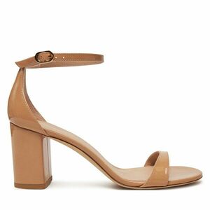 Szandál Stuart Weitzman Nudist Block 75 SJ983 Bézs kép