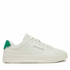 Sportcipők Tommy Hilfiger Th Court Lth Detail Ess FM0FM05367 Bézs kép