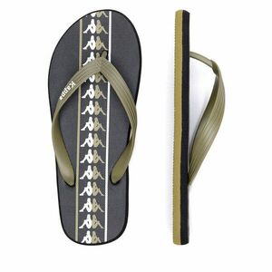 Flip-flops Kappa 371G1LW Green Military - Black - White Színes kép