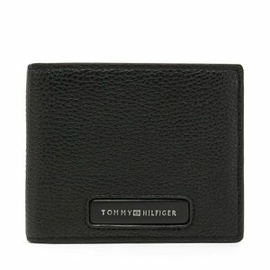 Nagyméretű férfi pénztárca Tommy Hilfiger Th Monogram Cc And Coin AM0AM13252 Fekete kép